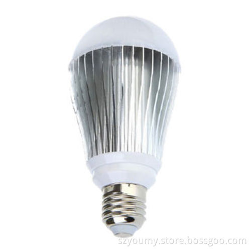 E27 12W LED Bulb Ball Globe Lamp, Non-dimmable, AC 85-265V, 2 Years Warranty